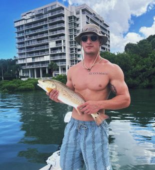 Boat Ride Belleair Bluffs, catching redfish