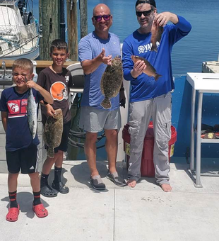 The perfect Flounder catch in Palmetto, Florida!