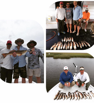 Redfish Action on Louisiana Waters