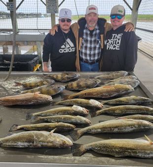 Sunkissed and reeling in Matagorda!