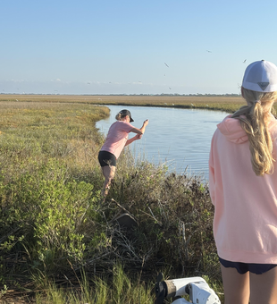 Perfect day on the water using light tackle and drift fishing techniques. Partly cloudy skies made for ideal conditions.