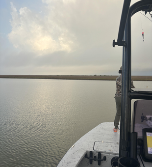 Perfect conditions for jigging and drift fishing. Storms clearing this afternoon.