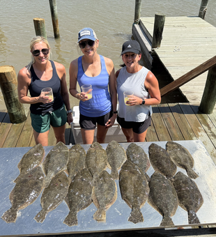 Great day on the water! Clear conditions made for exciting fishing with jigging and light tackle.