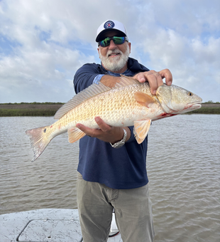 Beautiful Texas redfish from Three Rivers waters!
