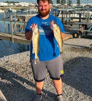 Double walleye success in Oregon OH!