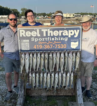 Clearing skies and varied techniques make for a perfect fishing day in Oregon, OH!