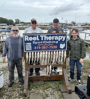 Partly cloudy skies set the stage for a diverse fishing adventure!