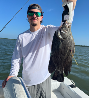 Nice Apalachicola tripletail on fly tackle!