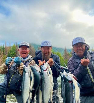 Mountain Views And Salmon Fishing