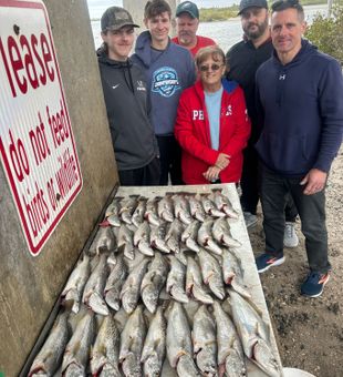 Nearshore 5hr trip. We caught around 300 fish today. They were eating anything you threw at them. 