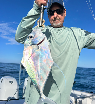 Beautiful African Pompano landed in Port Orange waters!