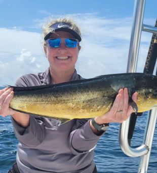 Crevalle Jack Catch in deep Sea Fishing Destin