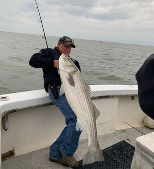 New Jersey fishing for Stripers