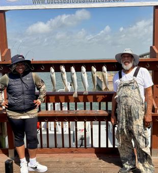 Trout are biting along the Texas Gulf Coast