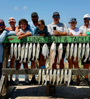 Catch of the day out on the Texas coast