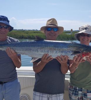 Hooked a Large Wahoo in South Carolina