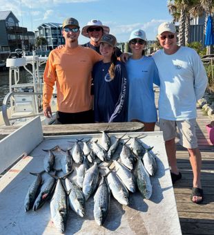 Spanish mackerel action heating up in Morehead City!