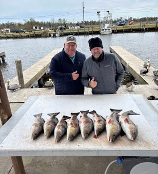 Successful day on the water! 🎣🐟 #Redfish