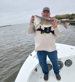 Big redfish, big smiles! 🎣🐟 