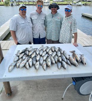 Family fun bonding is inshore fishing on LA