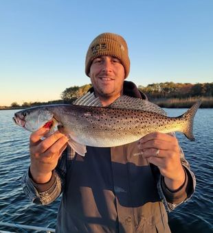 Adventure awaits with seatrout fishing in Manns Harbor, NC.