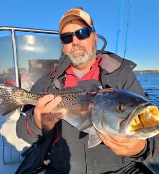 Cast your line for seatrout in the scenic Manns Harbor, NC.