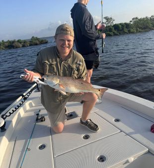 Pumped with a chunky Redfish!