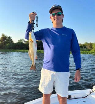 Redfish runs keep rods bending all day.