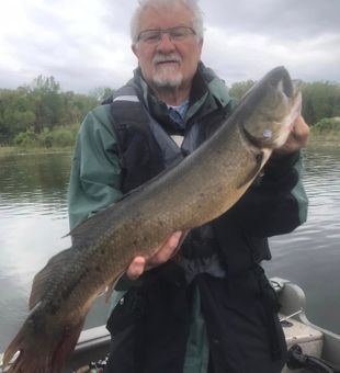 Reeled in a Bowfin beauty!