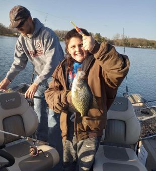 Reelin' in the Crappie fun!