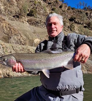 Sacramento River Fishing: Rainbow Trout Caught!