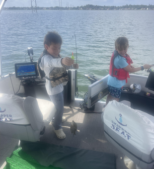Stormy skies brewing over Conroe's best fishing spots!