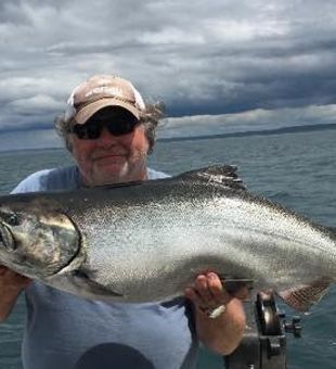 Chinook Salmon from Lake Michigan