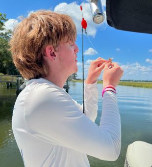 Hook a redfish on your Charleston SC fishing trip!