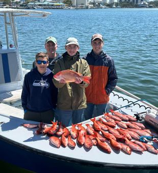 Outstanding lane snapper action in Pensacola waters!