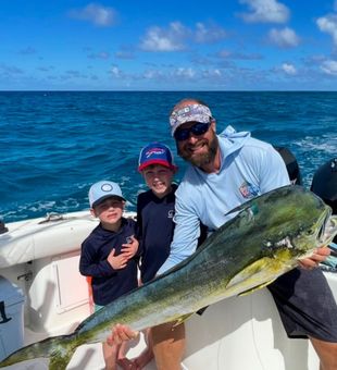 Mahi mahi catch St. Croix family fishing moment