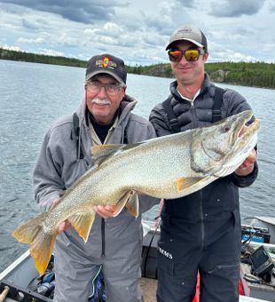 Trophy trout caught