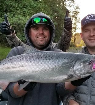 Aumsville Chinook salmon success on the water!