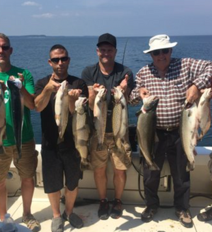 Fishing Lake Ontario