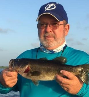 Largemouth Bass in Lake Okeechobee, Florida