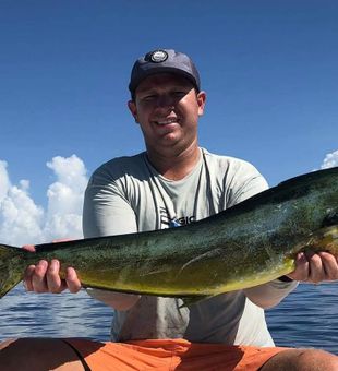 Beautiful mahi mahi caught in Panama City FL waters!