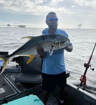 Powerful jack crevalle!