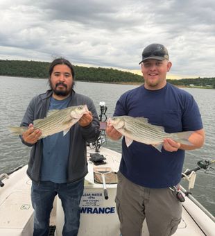 Nice striped bass from Mannford OK waters!