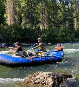 Fly Fishing at it's best in Willow AK!