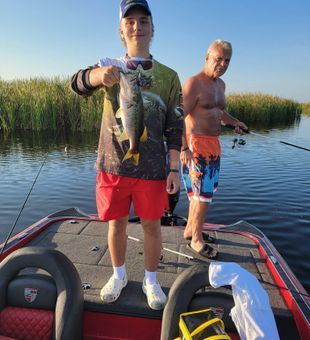 Morning bite success on Headwaters Lake Bass!