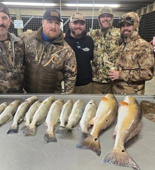 Matagorda redfish and speckled trout fishing success!