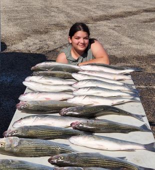 Casting lines, making memories. #StriperFishing!