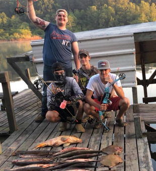 Shoot Gar on Texas Waters