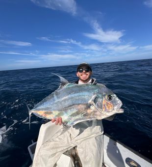 Catching permit in Clearwater Bay