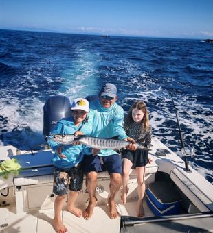 Great barracuda action in Guanacaste waters!